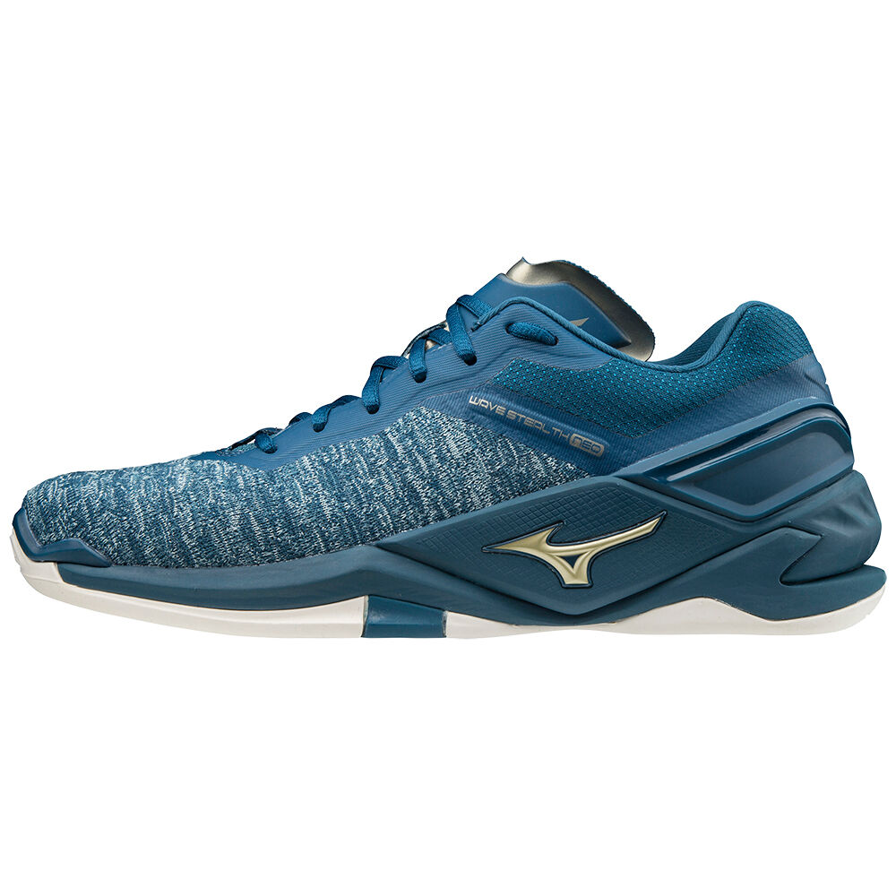 Scarpe Da Pallamano Mizuno Wave Stealth Neo Uomo - Blu - 81350-LFUW